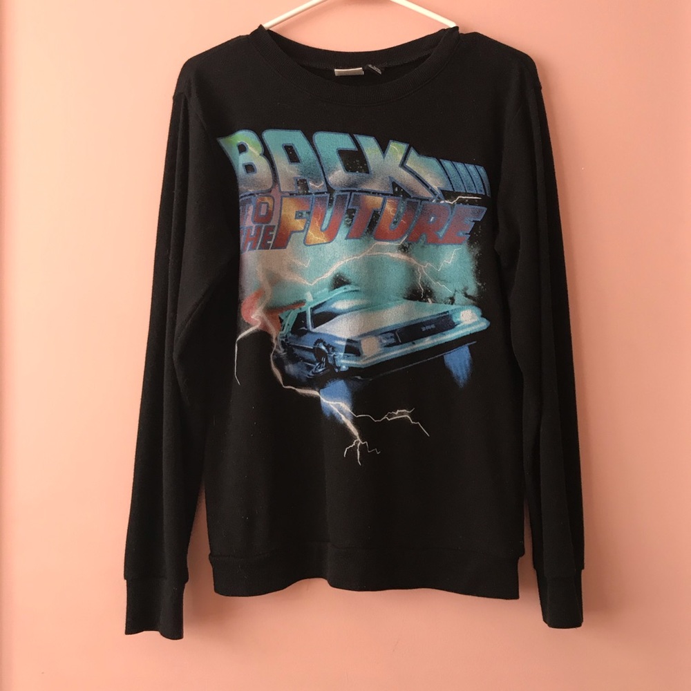 Back to the Future pullover
